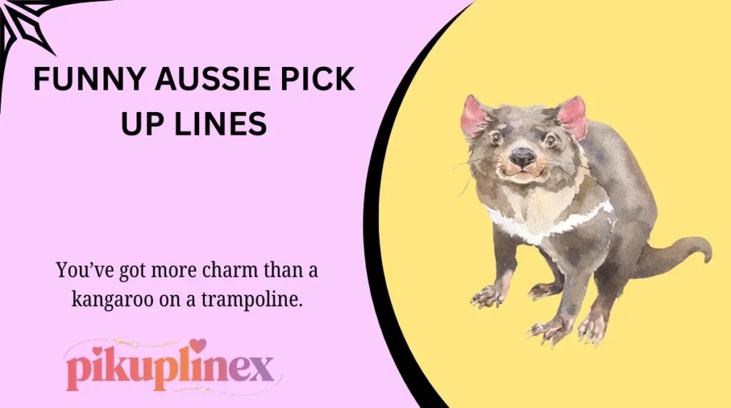 Funny Aussie Pick Up Lines