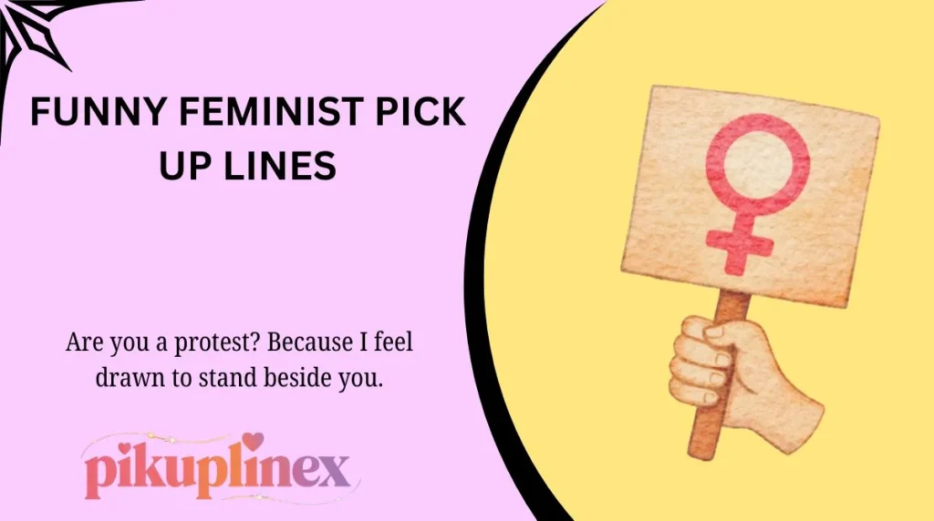 Funny Feminist Pick Up Lines
