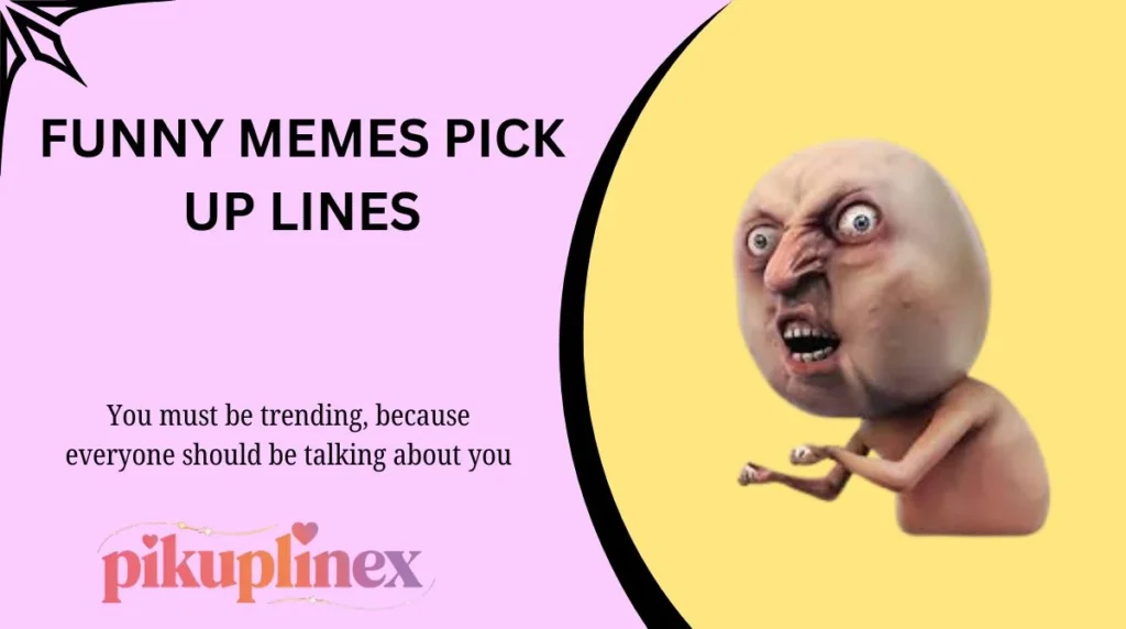 Funny Memes Pick Up Lines