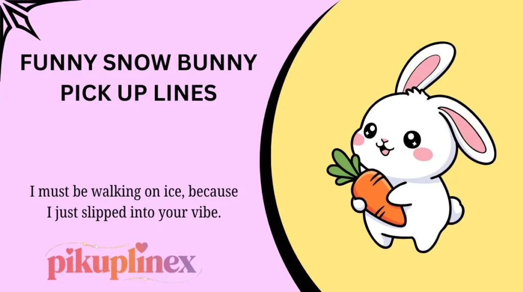 Funny Snow Bunny Pick Up Lines