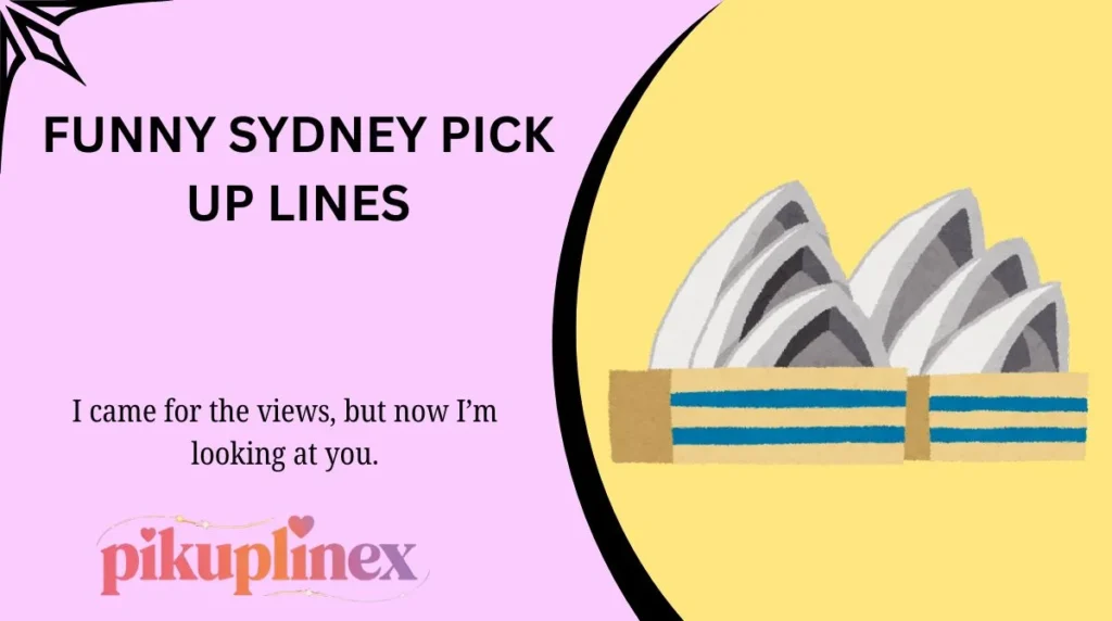 Funny Sydney Pick Up Lines