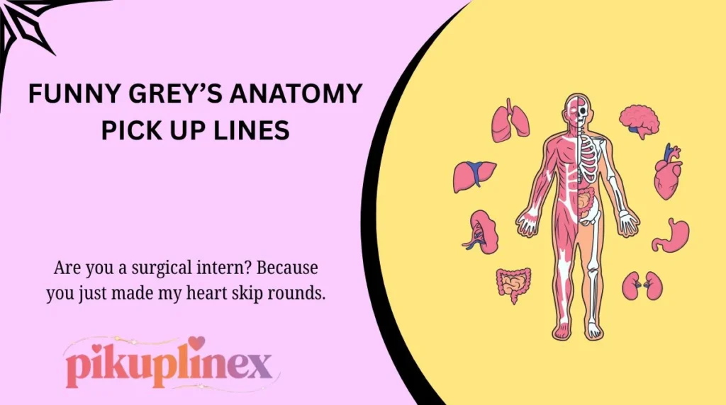 Funny Grey’s Anatomy Pick Up Lines