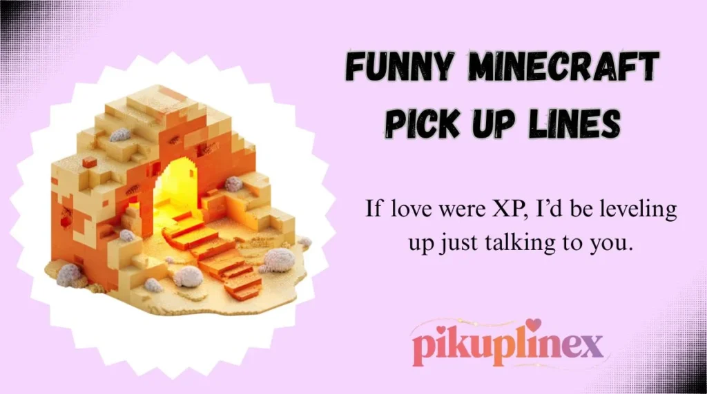 Funny Minecraft Pick Up Lines