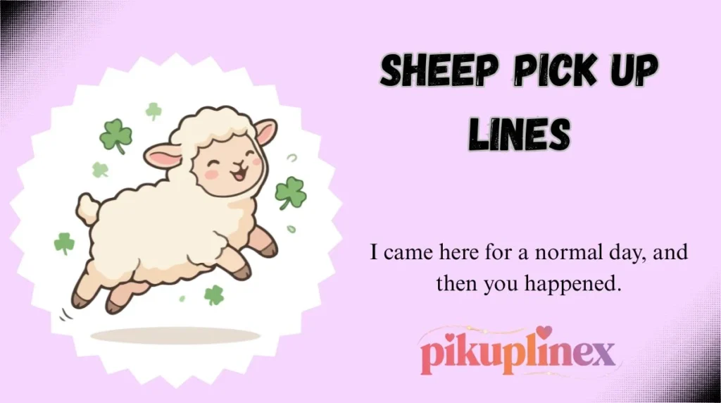 Sheep Pick Up Lines