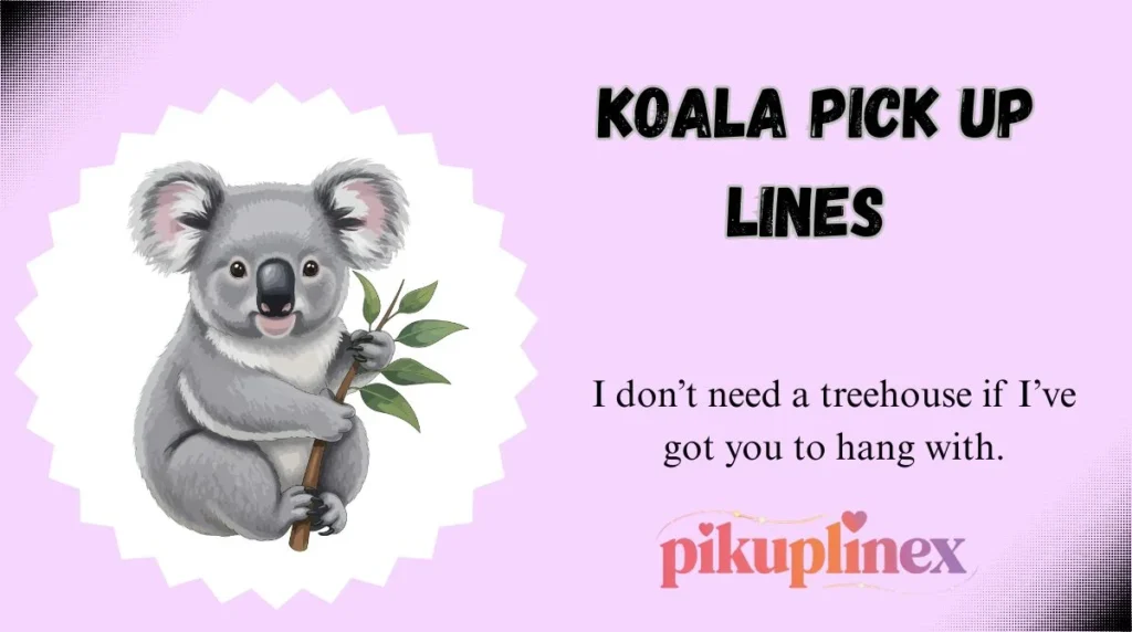 Koala Pick Up Lines