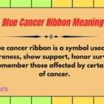 Blue Cancer Ribbon Meaning